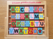 Load image into Gallery viewer, Emaan Productions : Alphabet Frame (Arabic and English)