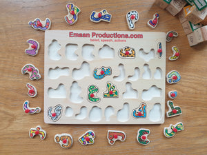 Emaan Productions : Alphabet Board