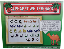 Load image into Gallery viewer, Emaan Productions : Alphabet White/Blackboard

